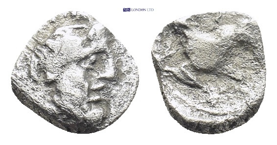 Greek coin. (9mm, 0.7 g)