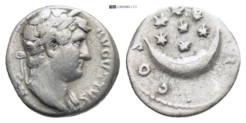 HADRIAN (117-138). Denarius. (16mm, 3.2 g) Eastern mint. Obv: HADRIANVS AVGVSTVS...