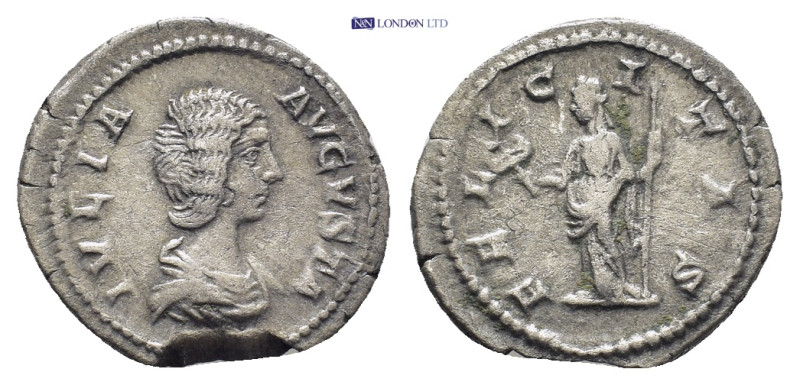 Julia Domna AR Denarius, Felicitas reverse Iulia Domna (193-217 AD). AR Denarius...