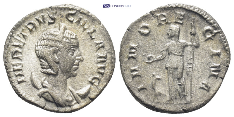 Herennia Etruscilla. Augusta, AD 249-251. AR Antoninianus (20mm, 3.57 g). Rome m...