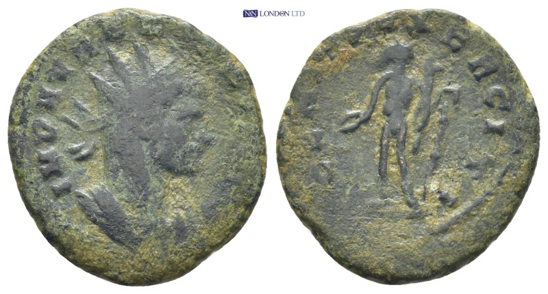 Aurelian BI Antoninianus. (20mm, 3.95 g) Cyzicus, AD 271. IMP AVRELIANVS AVG, ra...