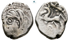 Central Gaul. Lemovices 100-50 BC. Quinarius AR