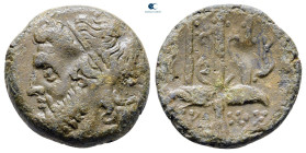 Sicily. Syracuse. Hieron II 275-215 BC. Bronze Æ