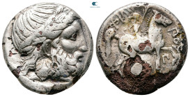 Kings of Macedon. Pella or Amphipolis. Philip II of Macedon 359-336 BC. Fourrée Tetradrachm