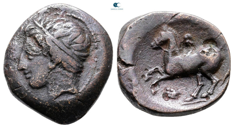 Kings of Macedon. Uncertain mint. Philip II of Macedon 359-336 BC. 
Bronze Æ
...