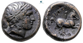 Kings of Macedon. Uncertain mint. Philip II of Macedon 359-336 BC. Bronze Æ