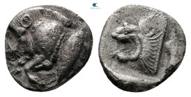 Mysia. Kyzikos circa 525-475 BC. Obol AR