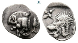 Mysia. Kyzikos circa 525-475 BC. Hemiobol AR