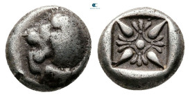 Ionia. Miletos circa 525-475 BC. Diobol AR