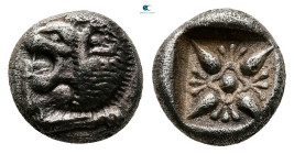 Ionia. Miletos circa 525-475 BC. Diobol AR