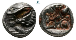 Ionia. Miletos circa 525-475 BC. Fourrée Obol
