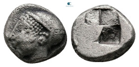 Ionia. Phokaia circa 521-478 BC. Diobol AR