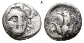 Islands off Caria. Rhodos circa 305-275 BC. Hemidrachm AR