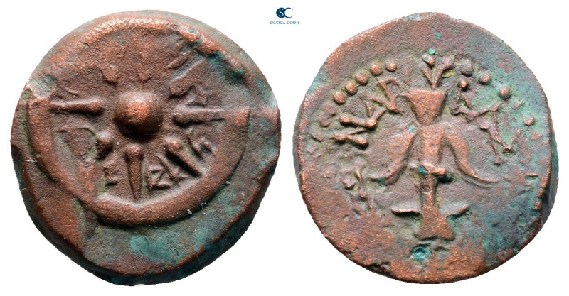 Judaea. Jerusalem. Hasmoneans. Alexander Jannaios (Yehonatan) 103-76 BC. 
Pruta...