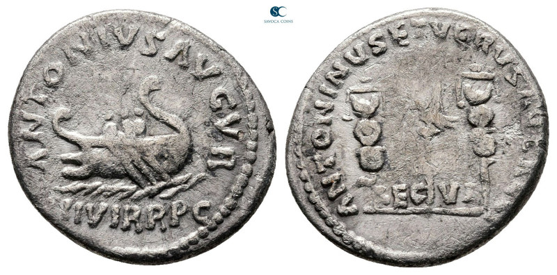 Marcus Aurelius and Lucius Verus AD 165-166. Rome
Denarius AR

18 mm, 3,28 g...