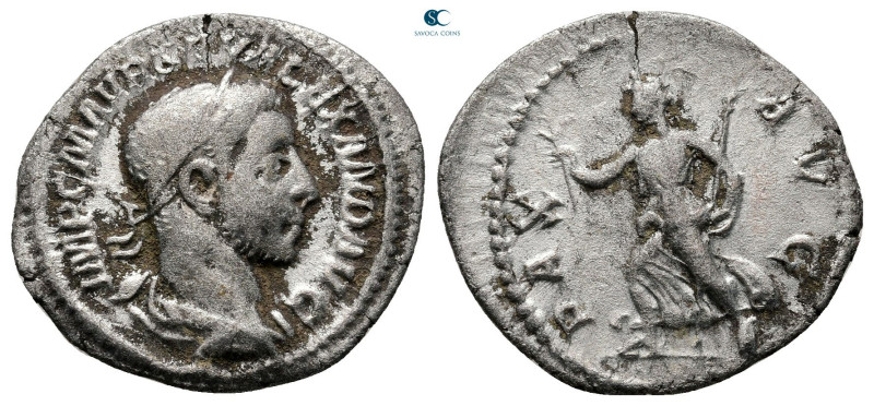 Severus Alexander AD 222-235. Rome
Denarius AR

20 mm, 2,31 g



Nearly V...