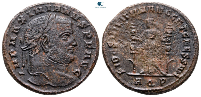 Maximianus Herculius AD 286-305. Aquileia
Follis Æ

27 mm, 9,34 g



Very...