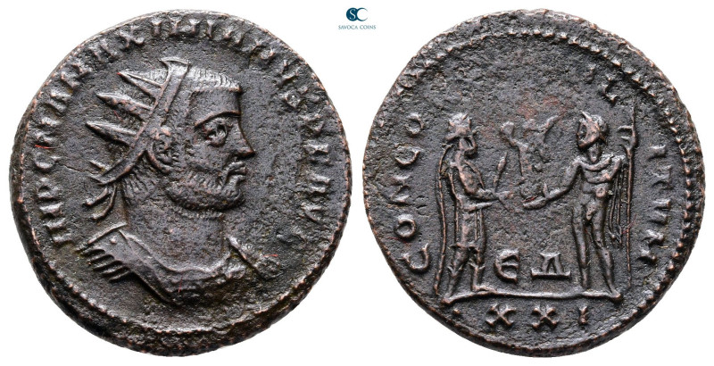 Maximianus Herculius AD 286-305. Heraclea
Radiatus Æ

21 mm, 4,16 g



Ne...