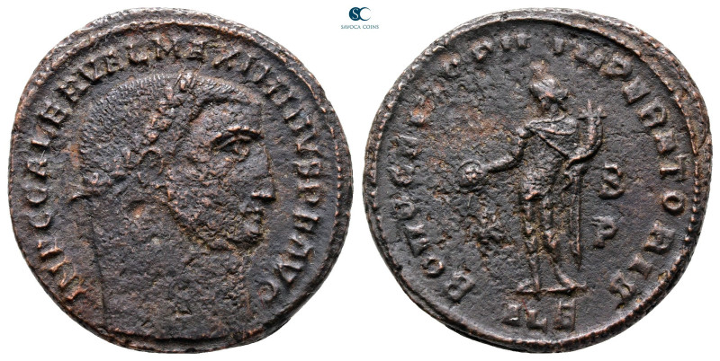 Galerius Maximianus AD 305-311. Alexandria
Follis Æ

25 mm, 7,04 g



Fin...