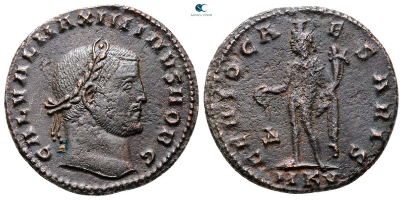 Galerius Maximianus AD 305-311. Cyzicus
Follis Æ

25 mm, 5,46 g



Very F...