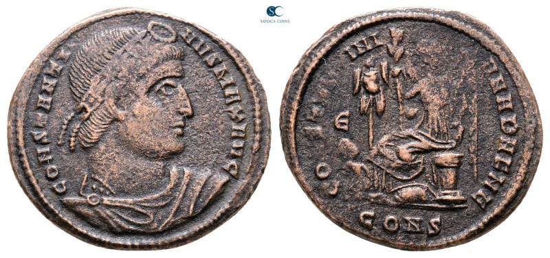 Constantine I the Great AD 306-337. Constantinople
Follis Æ

20 mm, 3,00 g
...