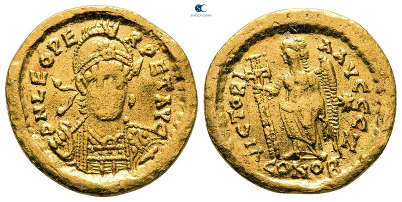 Leo I AD 457-474. Constantinople
Solidus AV

20 mm, 4,50 g



Nearly Very...