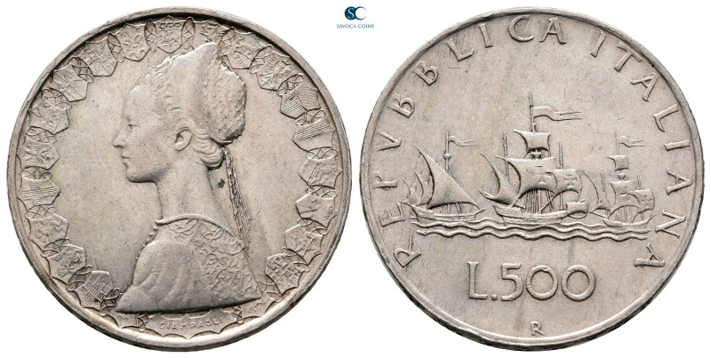 Italy. . 
500 Lire 

29 mm, 10,99 g



Very Fine