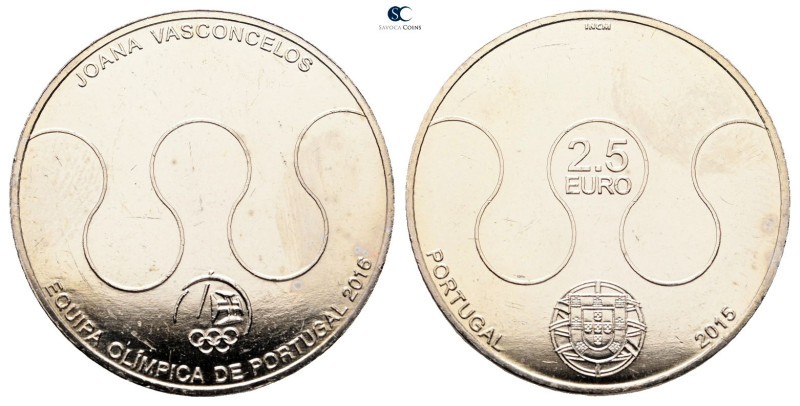 Portugal. AD 2015. Olympic Games 2016
2,50 Euro

 mm, 10 g



Mint State