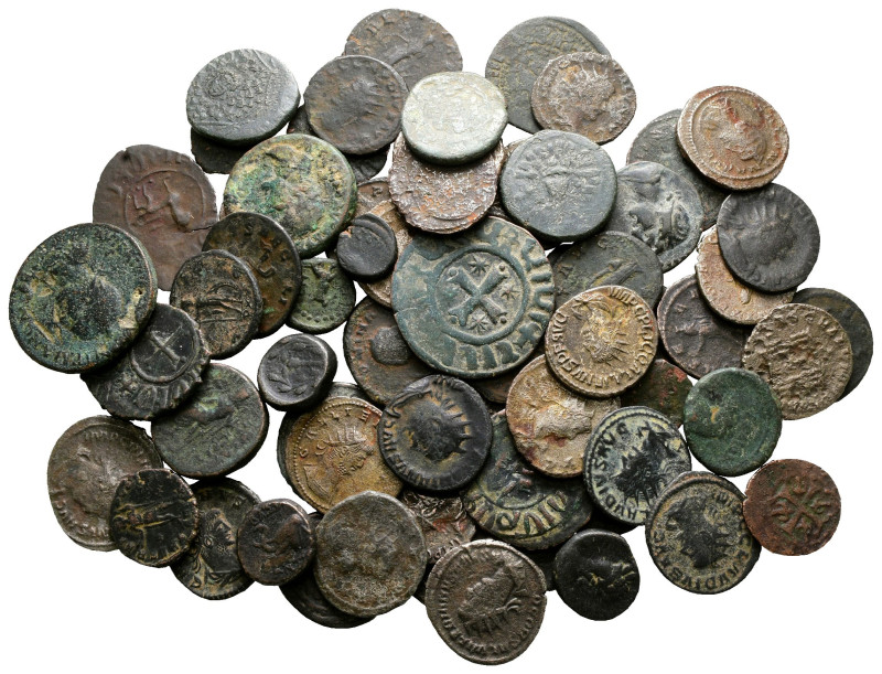 Lot of ca. 69 ancient bronze coins / SOLD AS SEEN, NO RETURN! 

Very Fine