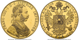 Franz Joseph I gold Restrike 4 Ducat 1915 MS68 NGC, Vienna mint, KM2276, Fr-488. HID09801242017 © 2024 Heritage Auctions | All Rights Reserved