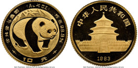 People's Republic gold "Panda" 10 Yuan 1983 MS69 NGC, KM69. HID09801242017 © 2024 Heritage Auctions | All Rights Reserved