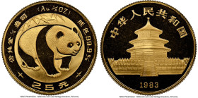 People's Republic gold "Panda" 25 Yuan 1983 MS69 NGC, KM70. HID09801242017 © 2024 Heritage Auctions | All Rights Reserved