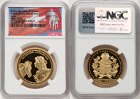 Confederation gold Proof "Jura Shooting Festival" 500 Francs 2024 PR70 Ultra Cameo NGC, Hab-120a. Mintage: 150. HID09801242017 © 2024 Heritage Auction...