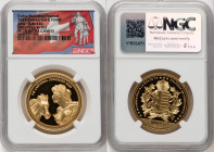 Confederation gold Proof Ultra High Relief "Jura Shooting Festival" 1000 Francs (1 oz) 2024 PR70 Ultra Cameo NGC, Hab-121. Mintage: 25. HID09801242017...