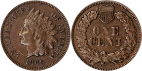 1869 Indian Cent. VF-20 (ANACS).
PCGS# 2094. NGC ID: 227T.