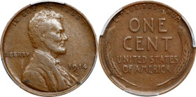 1914-D Lincoln Cent. VF-35 (PCGS).
PCGS# 2471. NGC ID: 22BH.