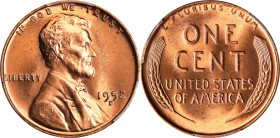 1952-D Lincoln Cent. MS-66+ RD (PCGS).
PCGS# 2800. NGC ID: 22F7.