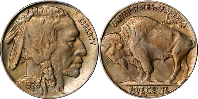 1928-S Buffalo Nickel. MS-63 (PCGS). CAC.
PCGS# 3965. NGC ID: 22SD.