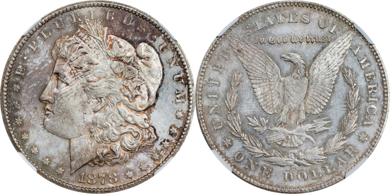 1878-CC Morgan Silver Dollar. MS-61 (NGC).
PCGS# 7080. NGC ID: 253M.