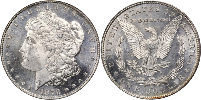 1879-S Morgan Silver Dollar. MS-66 (ICG).
PCGS# 7092. NGC ID: 253X.