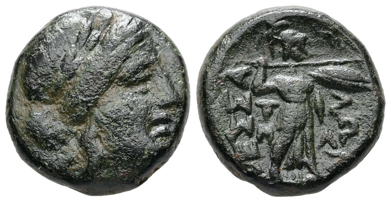 Thessaly, Thessalian League. Ae Trichalkon, 7.82 g 18.44 mm. Mid-late 2nd centur...