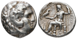 Seleukid Kingdom, Seleukos I Nikator. AR Tetradrachm, 17.07 g 24.26 mm. 312-281 BC. Babylon I. Struck in the name and types of Alexander III 'the Grea...