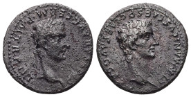 Gaius (Caligula), with Germanicus, AD 37-41. AR, Denarius. 3.52 g. 18.67 mm. Lugdunum.
Obv: C CAESAR AVG GERM P M TR POT. Head of Caligula, bare, righ...