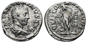Elagabalus, AD 218-222. AR, Denarius. 2.14 g. 18.08 mm. Rome.
Obv: IMP ANTONINVS AVG. Bust of Elagabalus, laureate, draped, right.
Rev: IOVI CONSERVAT...