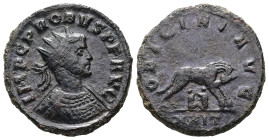 Probus, AD 276-282. Antoninianus. 3.72 g. 21.21 mm. Siscia.
Obv: IMP C PROBVS P F AVG. Bust of Probus, radiate, cuirassed, right.
Rev: ORIGINI AVG, ...