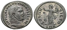 Maximinus II Daia, AD 310-313. AE, Follis. 4.81 g. 23.89 mm. Nicomedia.
Obv: IMP C GAL VAL MAXIMINVS P F AVG. Head of Maximinus Daia, laureate, right....
