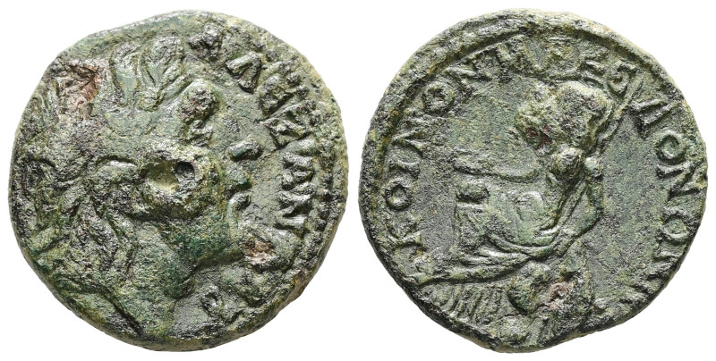 Macedon, Koinon. Pseudo-autonomous. Time of Gordian III, AD 238-244. AE. 8.43 g....