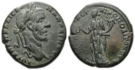 Moesia Inferior, Nicopolis ad Istrum. Macrinus, AD 217-218. AE. 10.73 g. 25.68 mm.
Obv: AVT K M OΠΕΛΛI CEV MAKPEINOC. Laureate head of Macrinus, right...