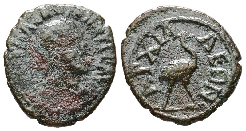 Thrace, Anchialus. Maximinus I, AD 235-238. AE. 2.88 g. 18.73 mm.
Obv: AYT MAXIM...