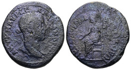 Thrace, Perinthus. Severus Alexander, AD 222-235. AE. 11.32 g. 28.00 mm.
Obv: ΑΥΤ Κ Μ ΑΥΡ ϹΕ ΑΛΕΞΑΝΔΡΟϹ. Laureate head of Severus Alexander, right.
Re...